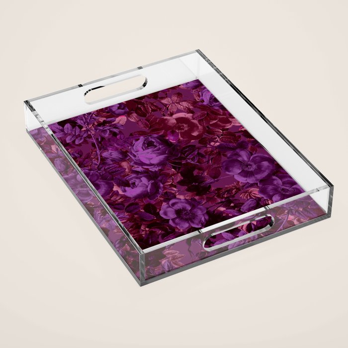 Viva Magenta 18-1750 Pantone's Color of the Year 2023 Acrylic Tray Gallery Image 1