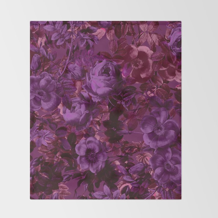 Viva Magenta 18-1750 Pantone's Color of the Year 2023 Throw Blanket Gallery Image 2