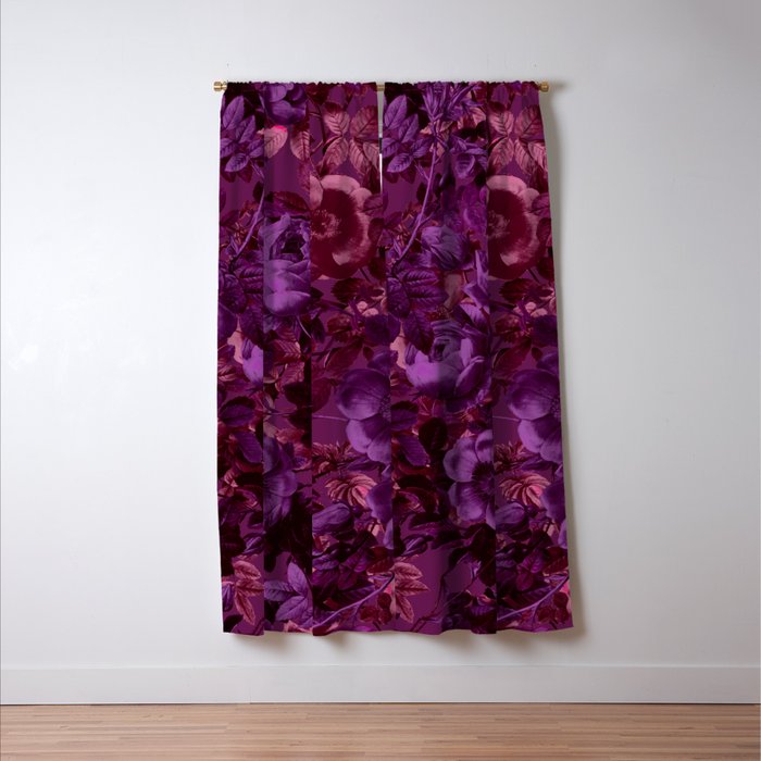 Viva Magenta 18-1750 Pantone's Color of the Year 2023 Window Curtain Gallery Image 3