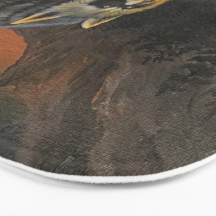 Fire Breathing Raccoon Bath Mat Gallery Image 3