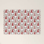 Christmas Gnomes Polka Pattern Welcome Mat Gallery Image 1