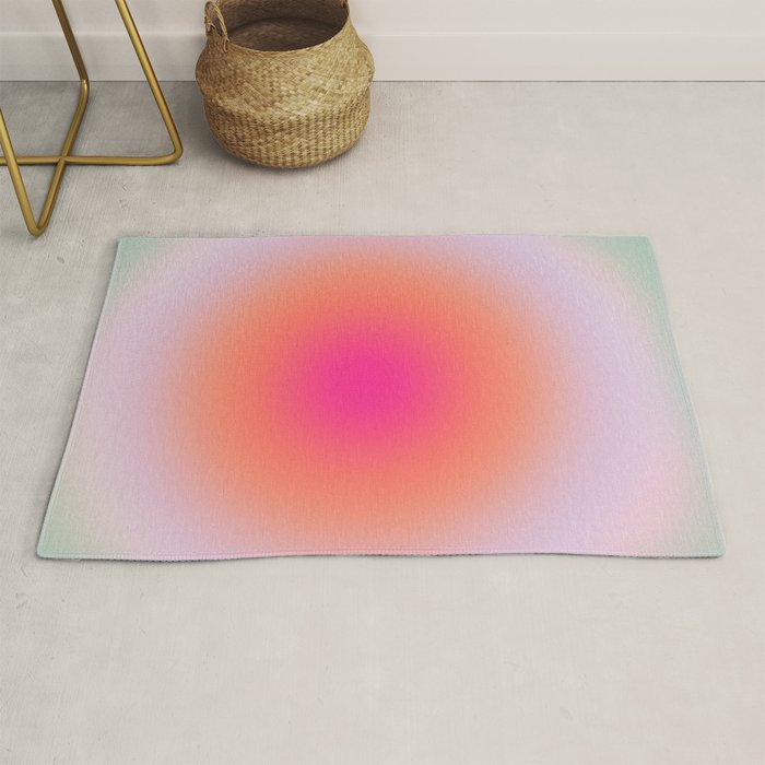 Vintage Colorful Gradient Rug Gallery Image 1