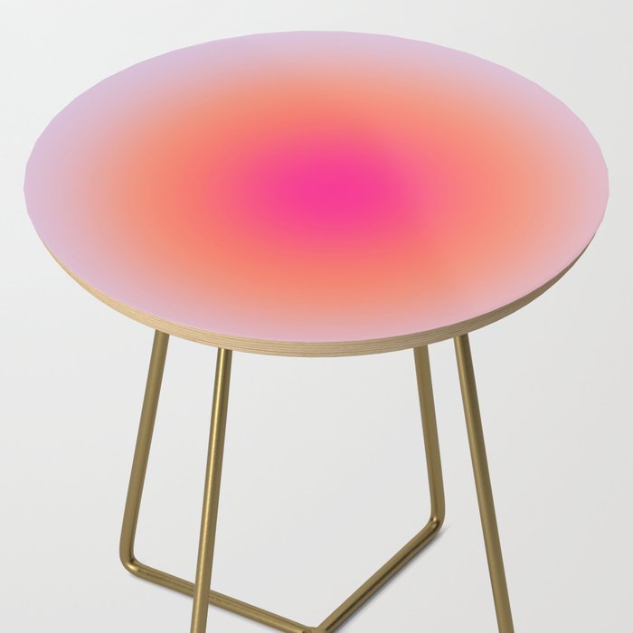 Vintage Colorful Gradient Side Table Gallery Image 2