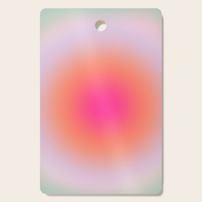 Vintage Colorful Gradient Cutting Board Gallery Image 1
