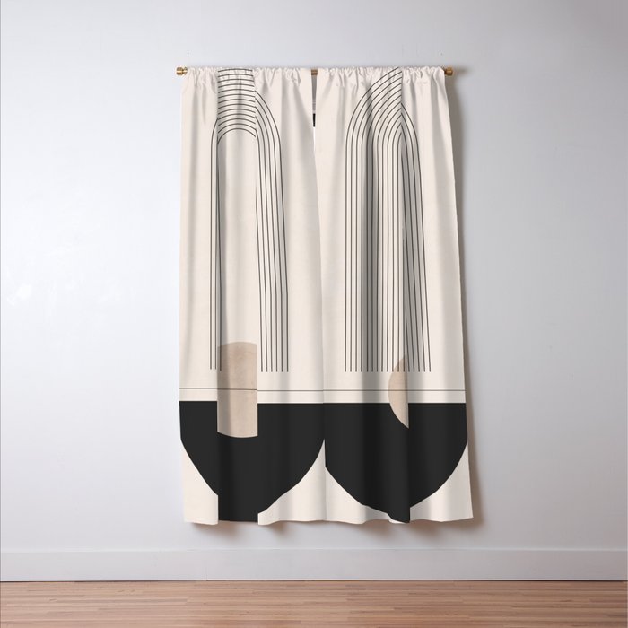 Geometric Shapes 49 Window Curtain Gallery Image 3