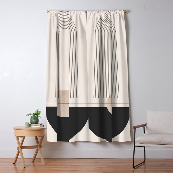 Geometric Shapes 49 Window Curtain Gallery Image 5