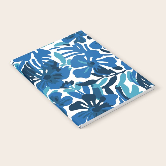 Tropical watercolor flower nature art pattern Notebook Gallery Image 2
