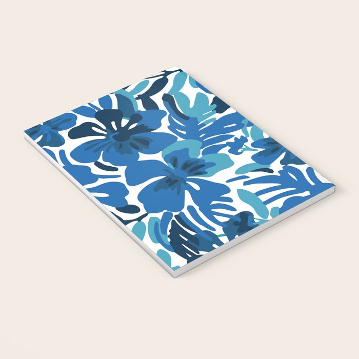 Tropical watercolor flower nature art pattern Notebook Gallery Image 3