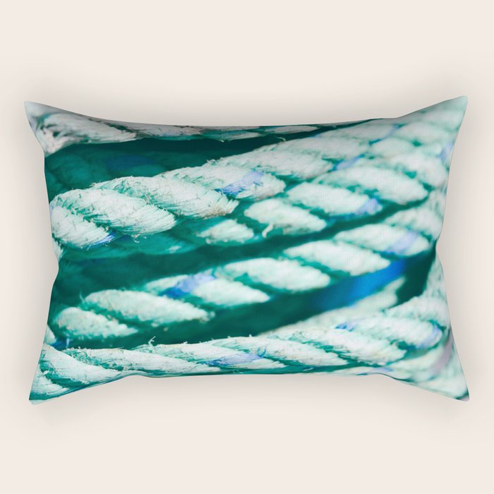 Nautical Rope II Rectangular Pillow Gallery Image 1
