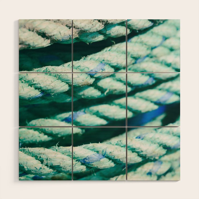 Nautical Rope II Wood Wall Art Gallery Image 1