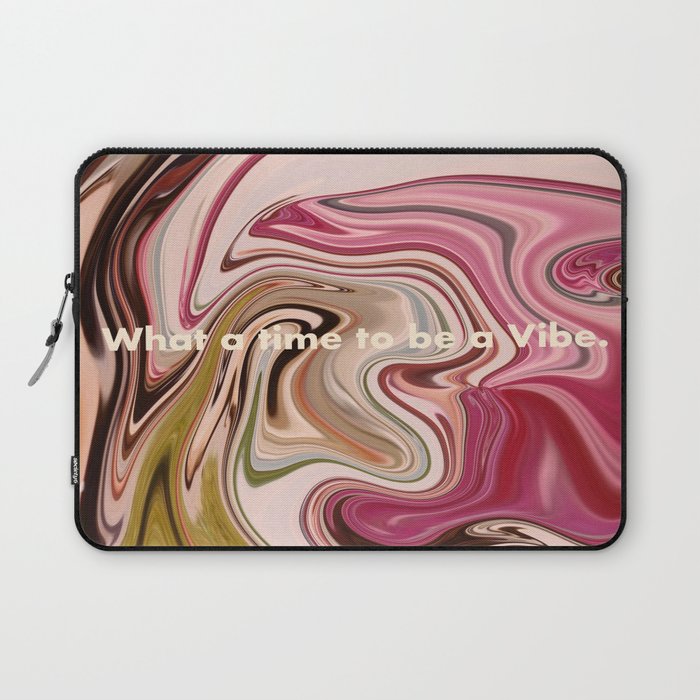 Groovy Vibes Only Laptop Sleeve Gallery Image 1