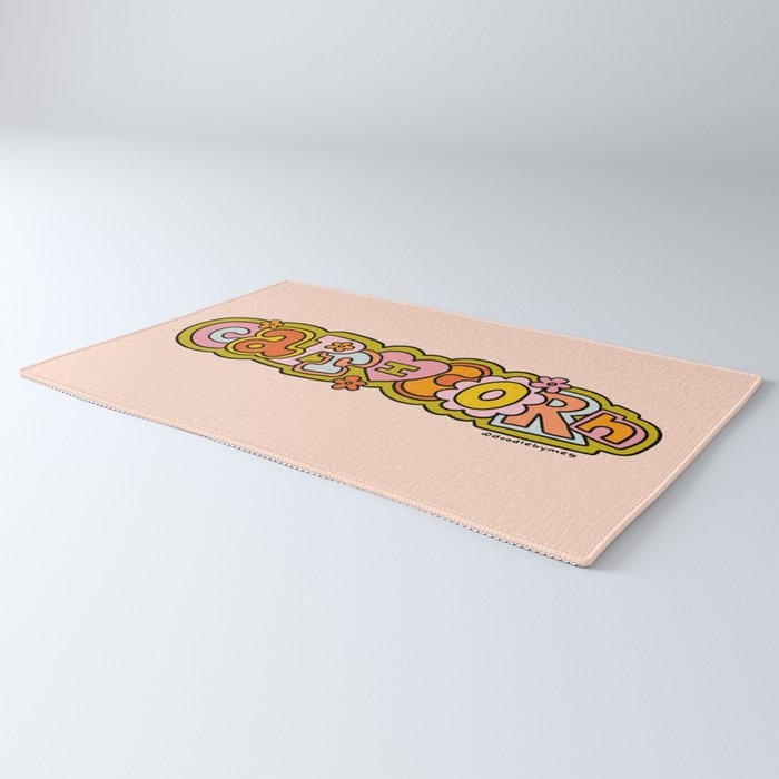 Capricorn Doodle Letters Rug Gallery Image 3