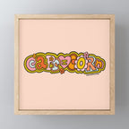 Capricorn Doodle Letters Mini Art Print Gallery Image 1
