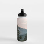 Smoky Mountain Pastel Sunset Water Bottle Gallery Image 3
