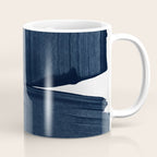 Minimalist Painting Blue I, Navy Decor Coffee Mug Gallery Image 1