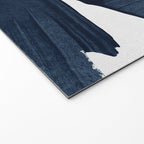 Minimalist Painting Blue I, Navy Decor Welcome Mat Gallery Image 2