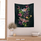 Hummingbird Moth Wall Tapestry Gallery Image 2