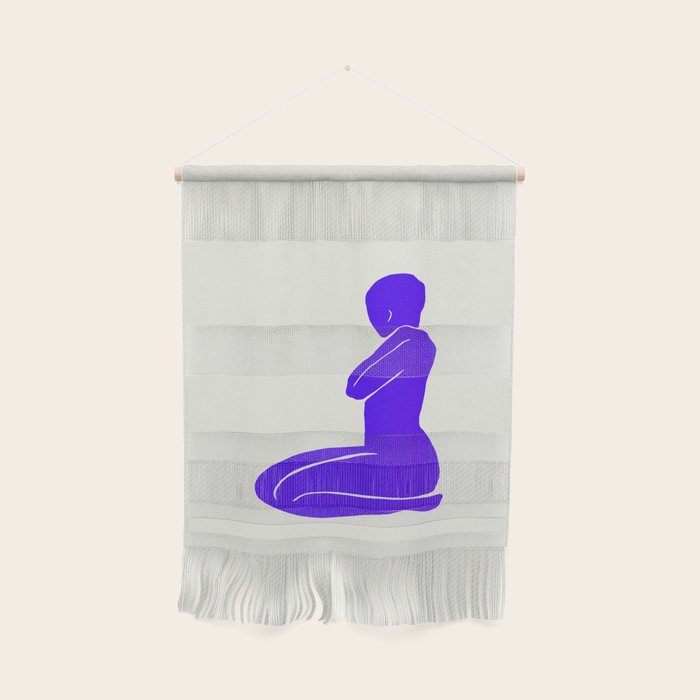 Nude I: Electric Ultramarine Blue Edition Wall Hanging Gallery Image 1