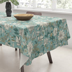Elegant Vintage Floral Pattern Tablecloth Gallery Image 3