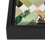Cubed Vintage Botanicals Framed Canvas Print Gallery Image 3