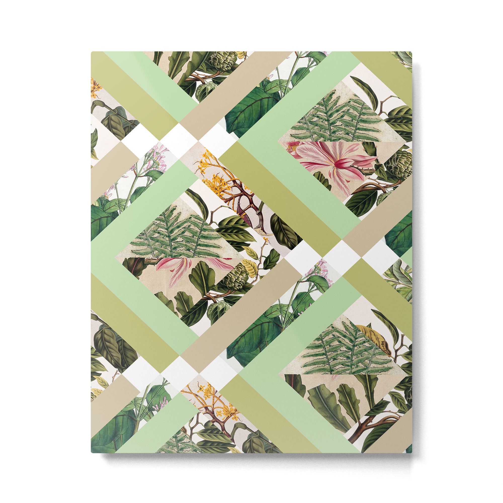 Cubed Vintage Botanicals Metal Print Gallery Image 6