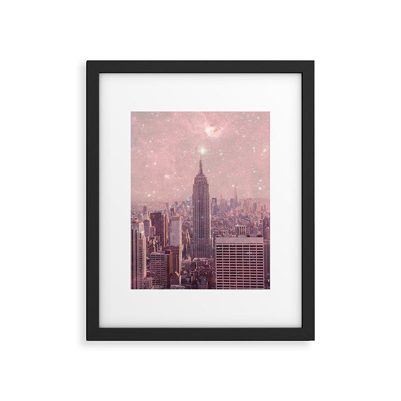Stardust Covering New York Framed Art Print Gallery Image 6
