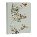 Vintage Botanical World Green Canvas Print Gallery Image 8