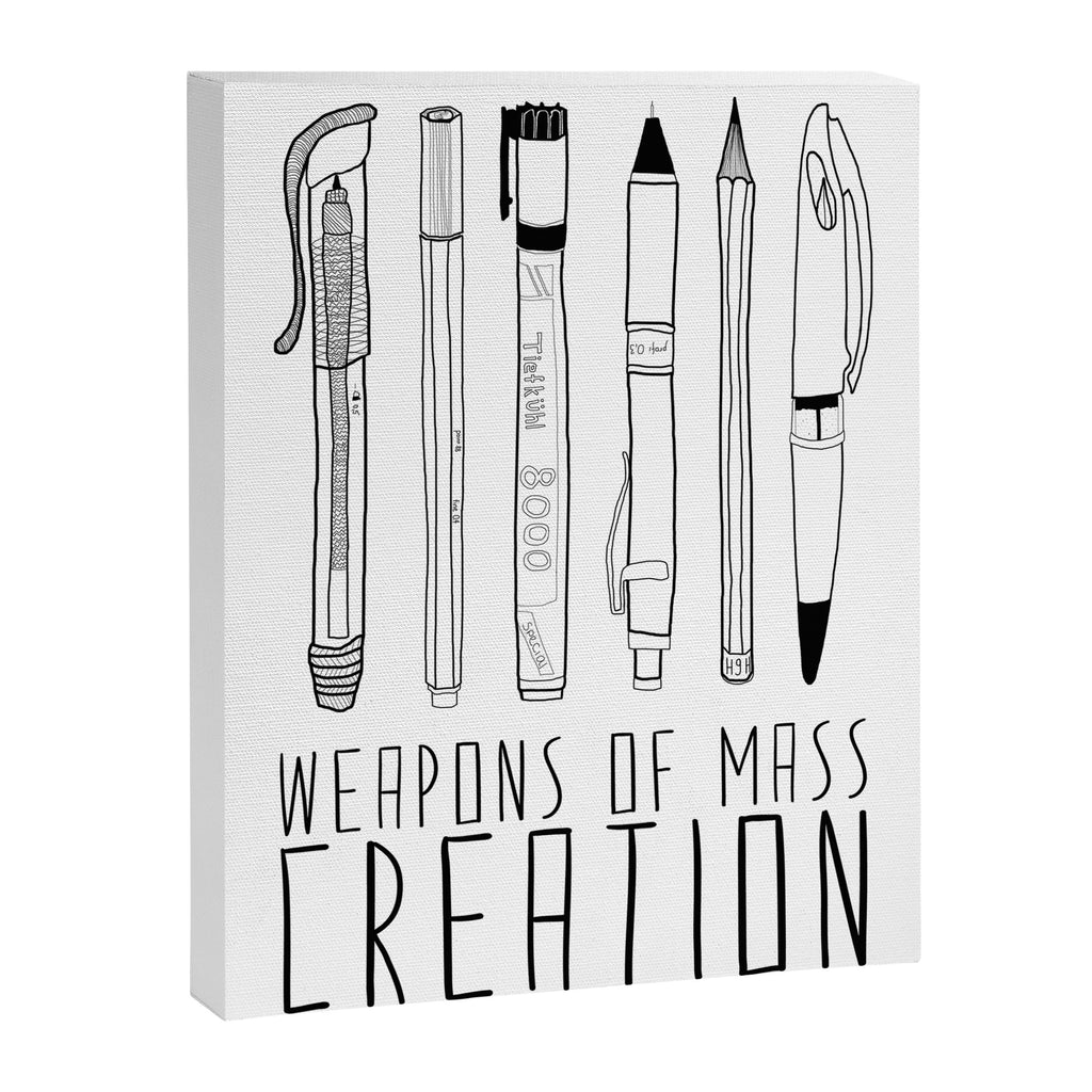 weapons of mass creation Canvas Print Gallery Image 8
