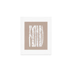 Woodcut Birches Art Print Gallery Image 1