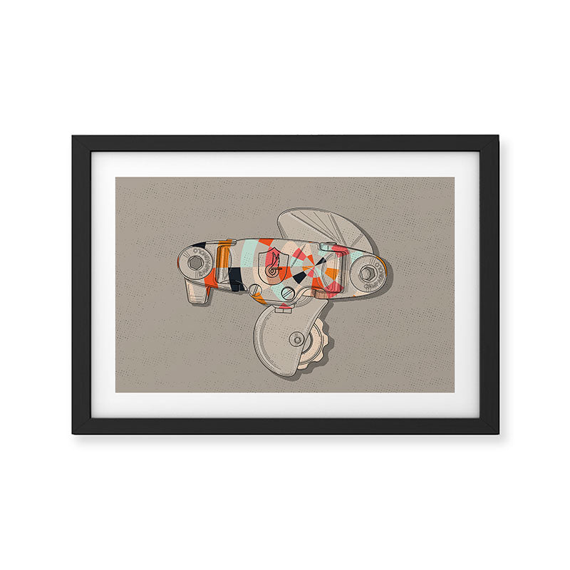 C-Record Framed Art Print Gallery Image 3
