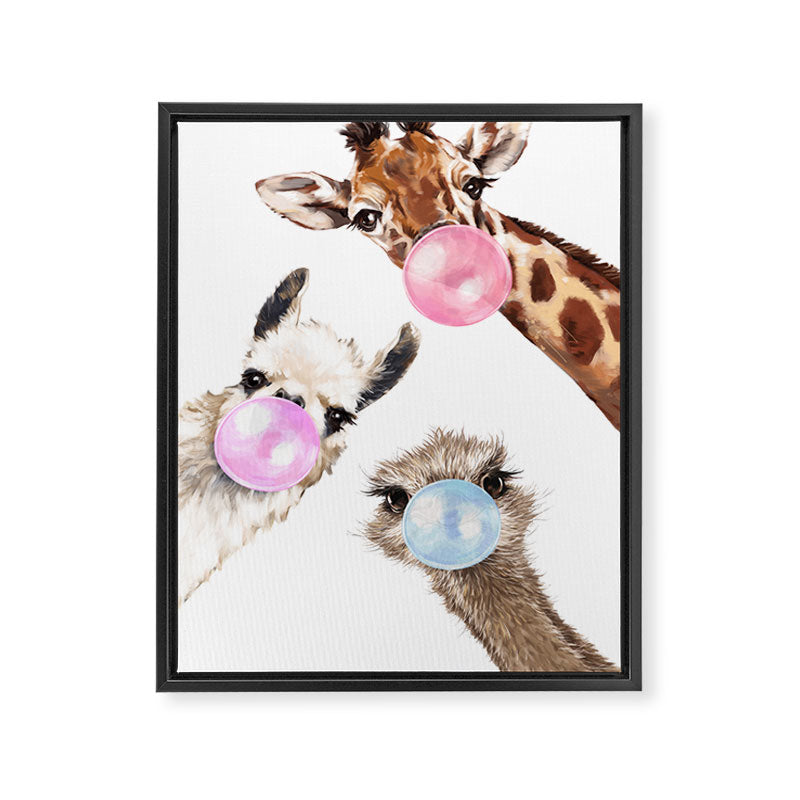 Bubble Gang Framed Canvas Print Gallery Image 8