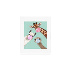 Bubblegum Gangs in Green Art Print Gallery Image 1