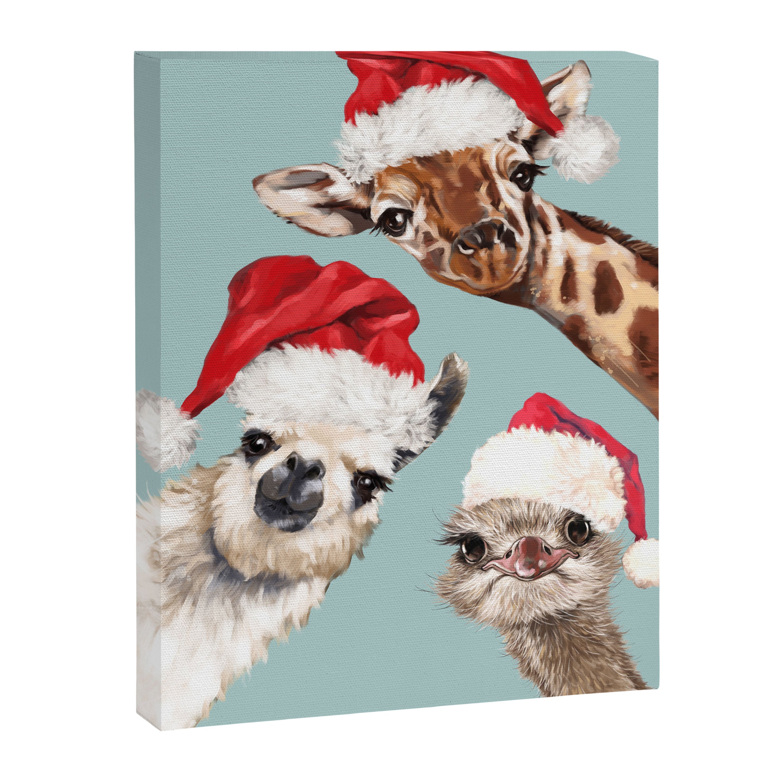 Christmas Animals Gang Canvas Print Gallery Image 8