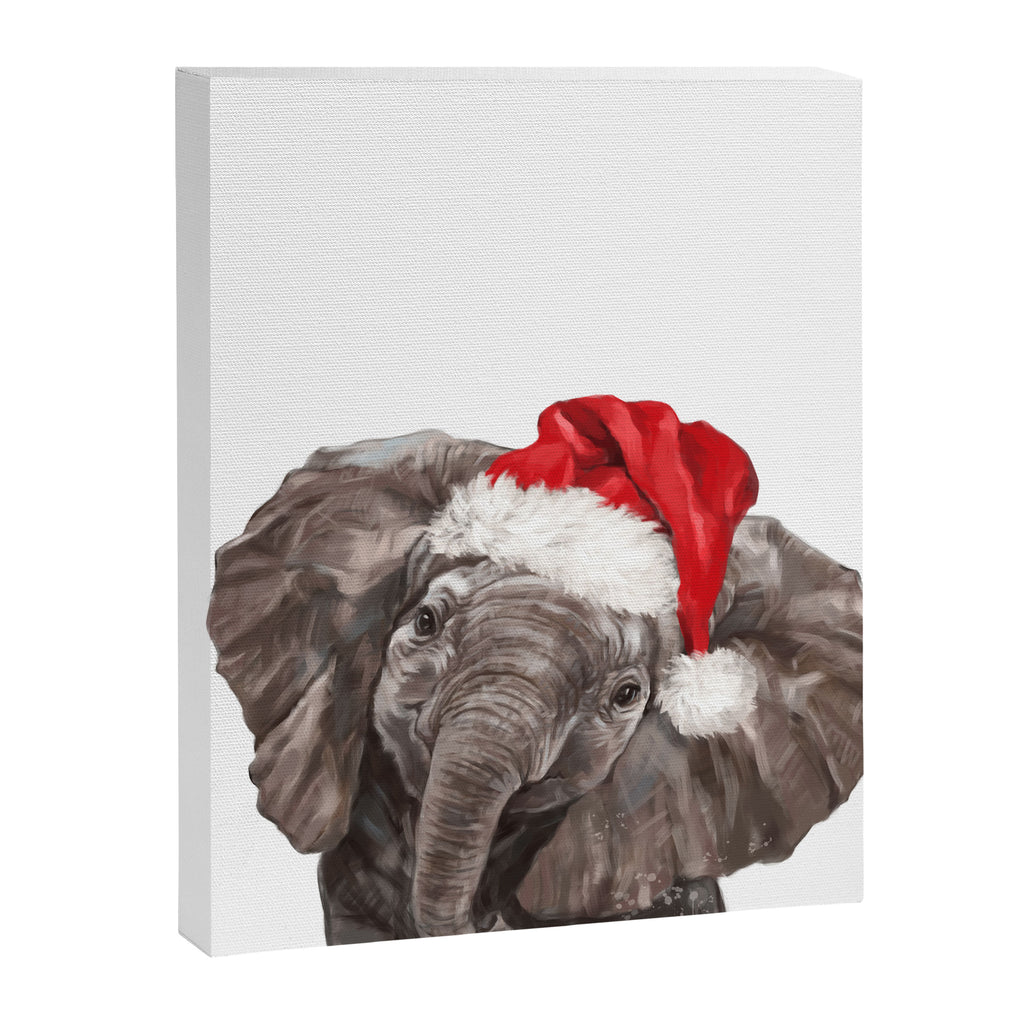 Christmas Baby Elephant Canvas Print Gallery Image 8