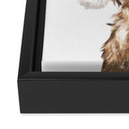 Christmas Highland Cow Framed Canvas Print Gallery Image 3