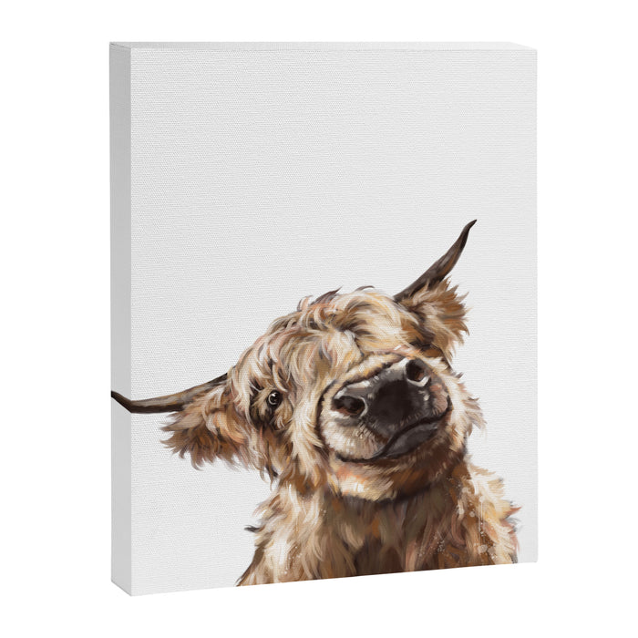 Highland Cow Canvas Print Gallery Image 1