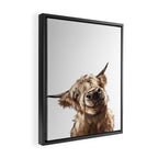 Highland Cow Framed Canvas Print Gallery Image 2