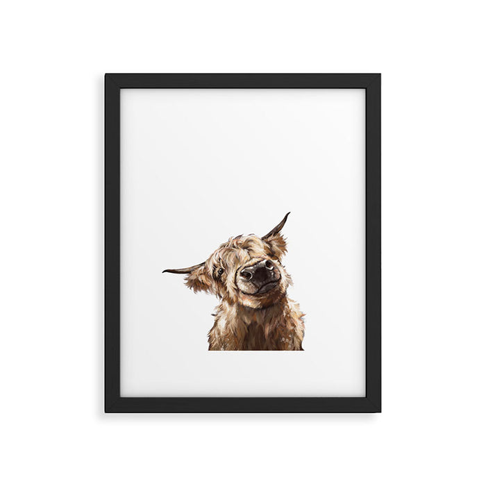 Highland Cow Framed Art Print Gallery Image 1