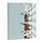 Llama The Abbey Road #1 Canvas Print Gallery Image 8