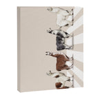 Llama The Abbey Road #2 Canvas Print Gallery Image 8