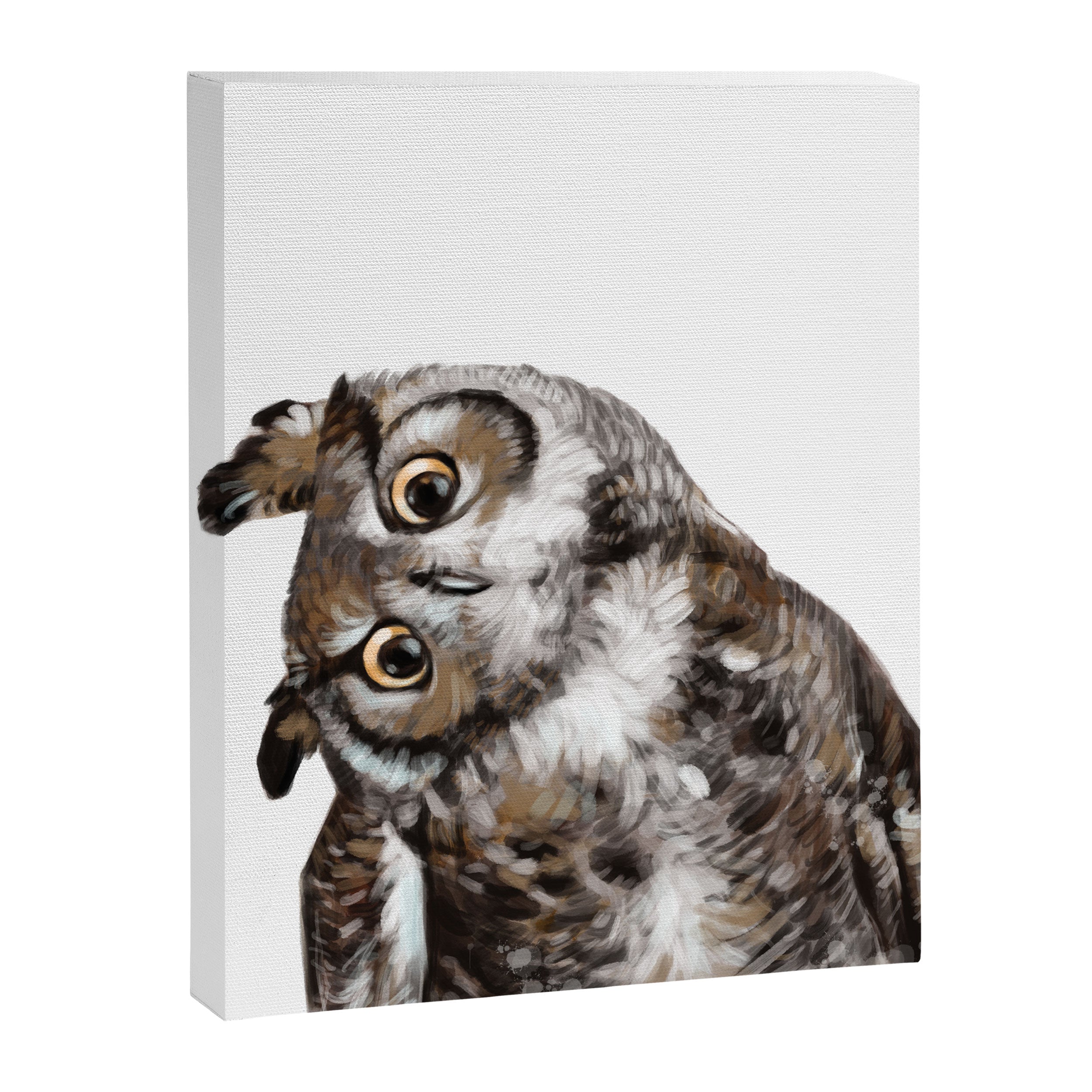 Owl Canvas Print Gallery Image 8