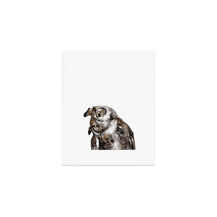 Owl Art Print Gallery Image 1