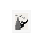 Selfie King Kong Art Print Gallery Image 1