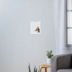 Sneaky Highland Cow Art Print Gallery Image 3