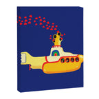 Yellow Submarine Bubbling Love Canvas Print Gallery Image 8