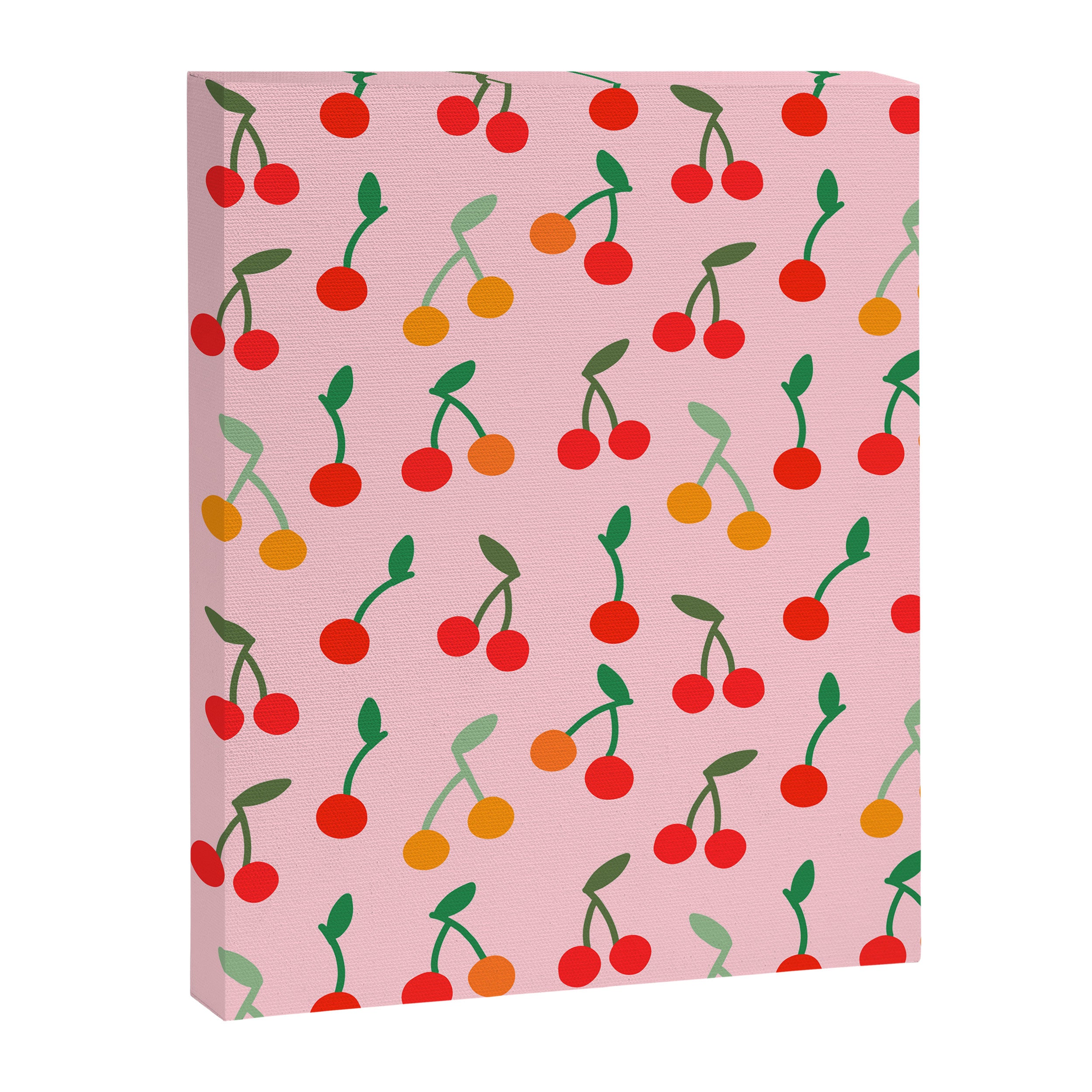 Cherry pattern Canvas Print Gallery Image 8