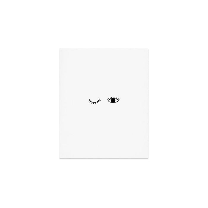 Eye wink Art Print Gallery Image 1