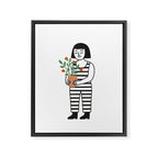 Nurture in Bloom Framed Canvas Print Gallery Image 8