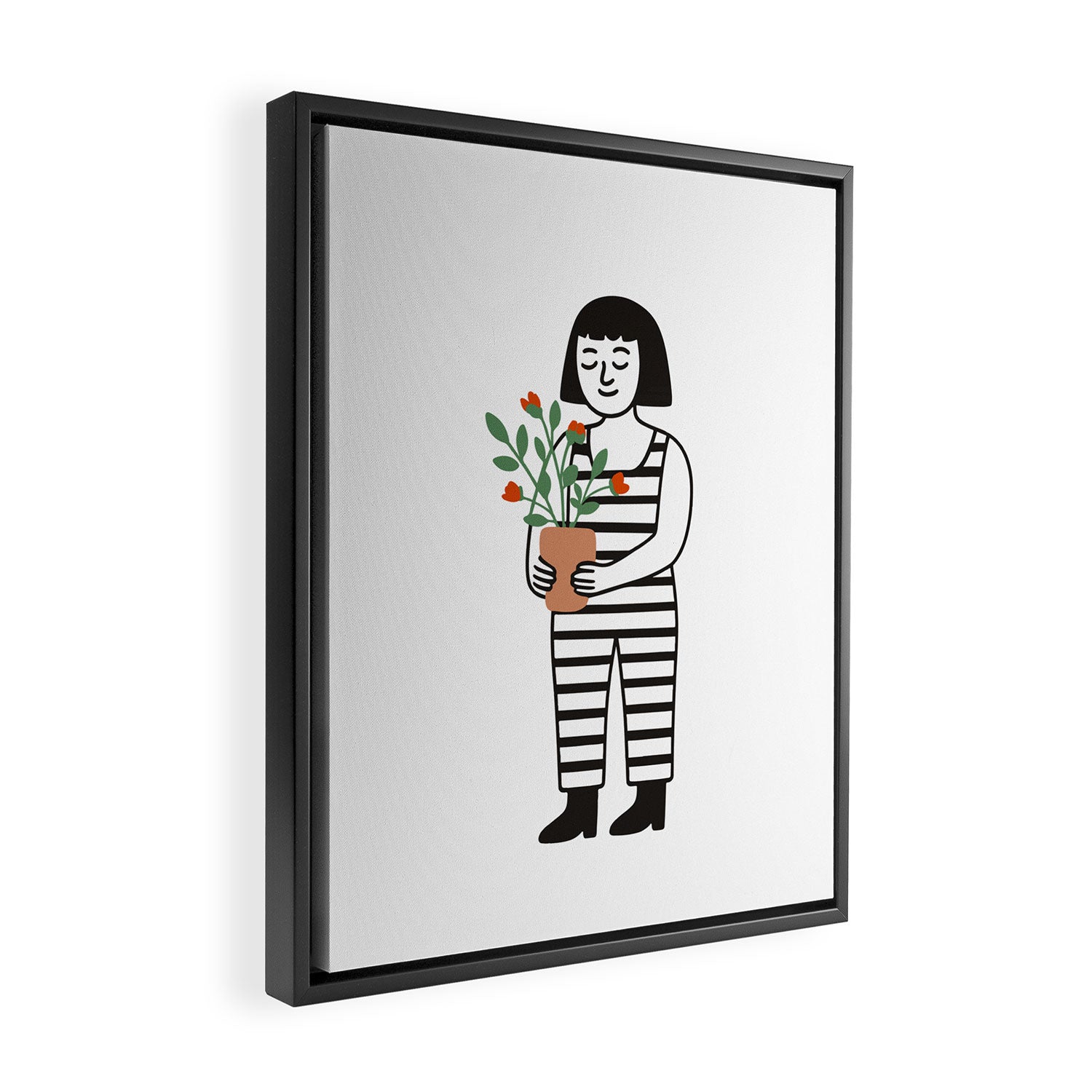 Nurture in Bloom Framed Canvas Print Gallery Image 2