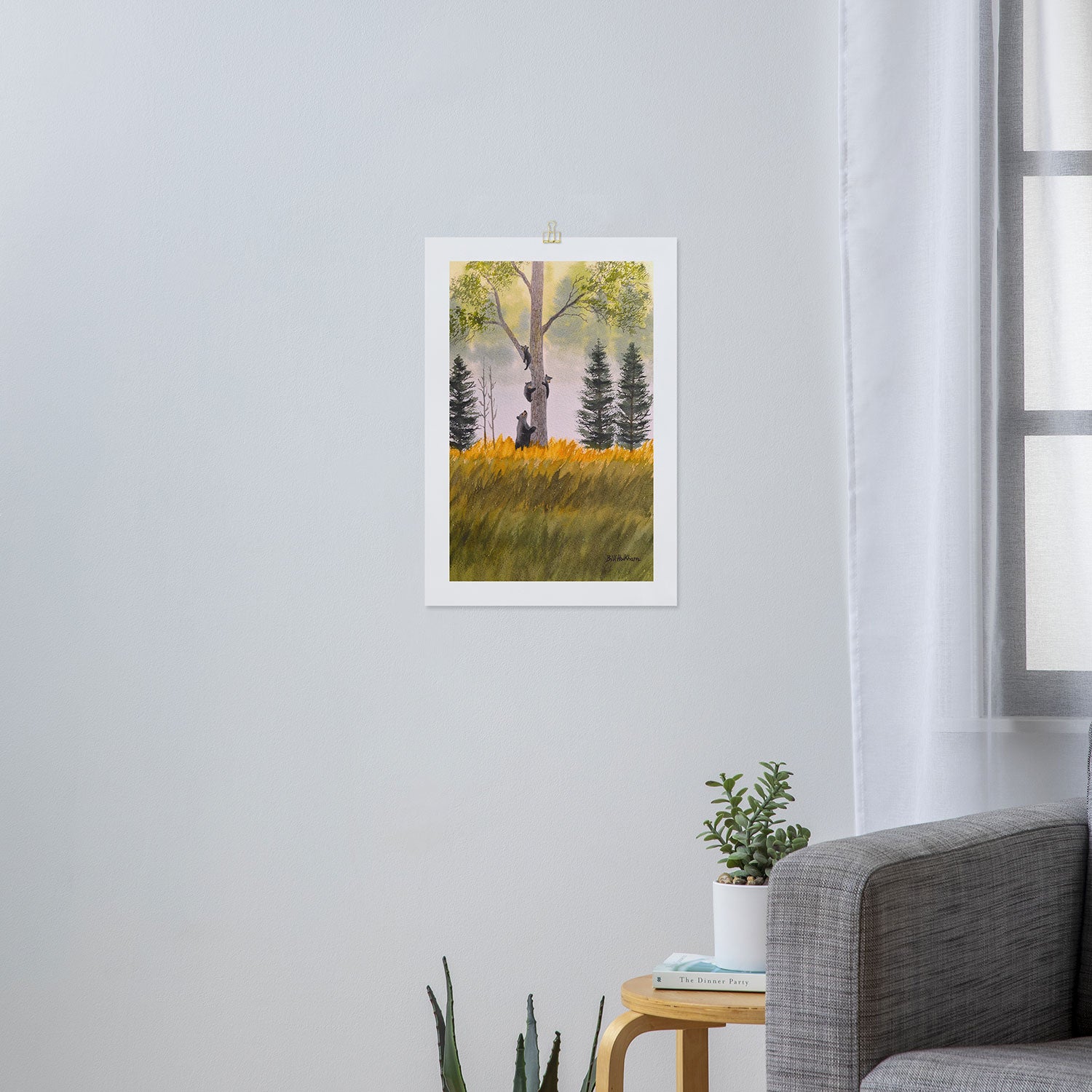 Bears In The Blue Ridge Mountains Art Print Gallery Image 3